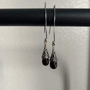 Elegant tigers eye Drop Earrings